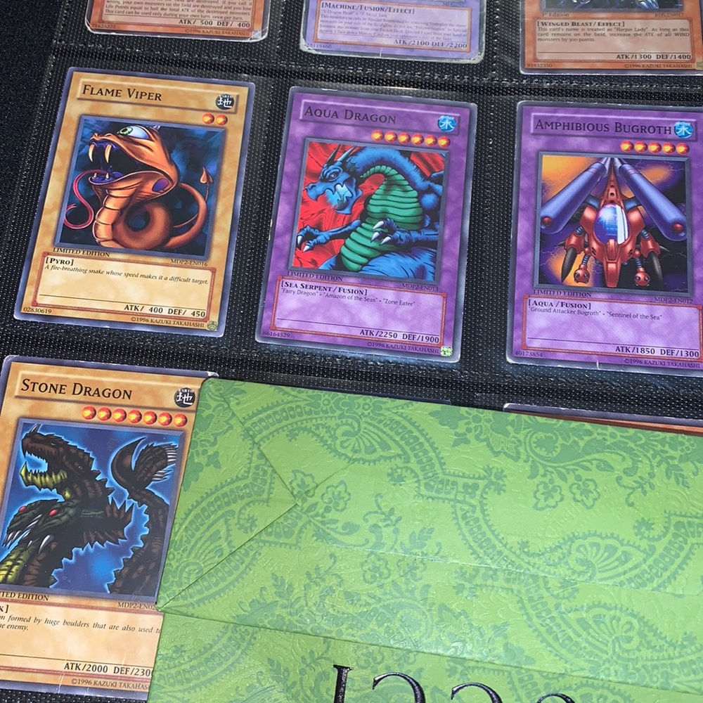 Limited Edition McDonald’s promo Yugioh Cards